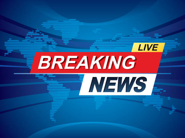 breaking-news-with-world-map-background-vector